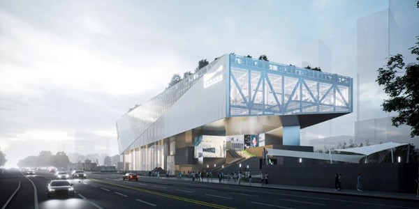 鋼鐵巨物|深圳文化館新館