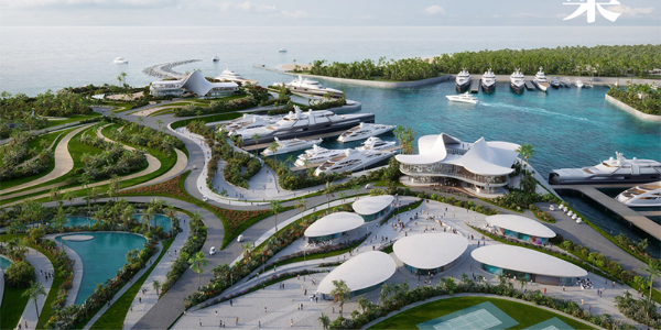 北美最大！扎哈事務(wù)所將打造巴哈馬超級游艇碼頭和賭場項目