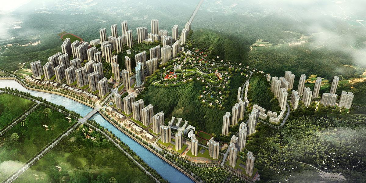 都勻“山水云城”棚戶區(qū)城鄉(xiāng)規(guī)劃建筑設(shè)計(jì) 都勻“山水云城”棚戶區(qū)城鄉(xiāng)規(guī)劃建筑設(shè)計(jì)