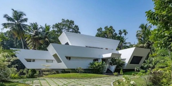 印度“未來主義”住宅，懸臂長達(dá)11米