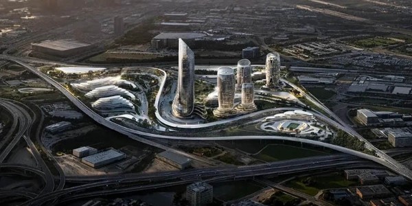 濃濃的扎哈風(fēng)—美國(guó)洛杉磯奧運(yùn)村規(guī)劃設(shè)計(jì)方案