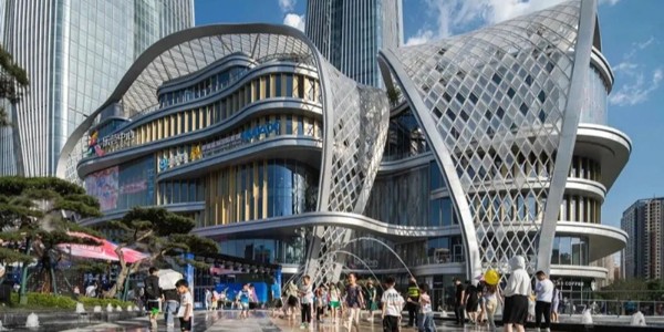 200米+150米！雁塔新地標！西安南飛鴻廣場（樂薈中心）