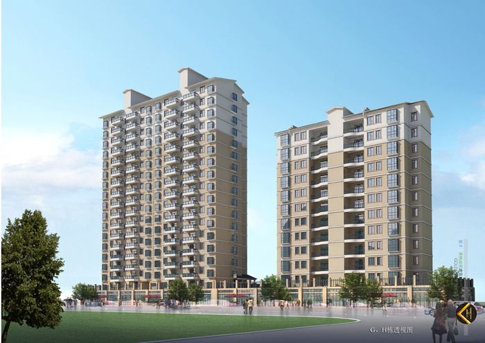 4-G、H棟透視圖